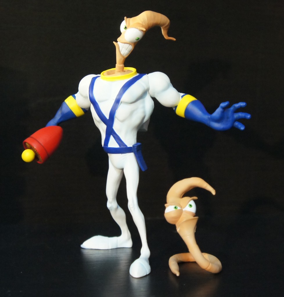 Earthworm Jim Collector Action Figure Review (Mezco Toys) - Leftover ...