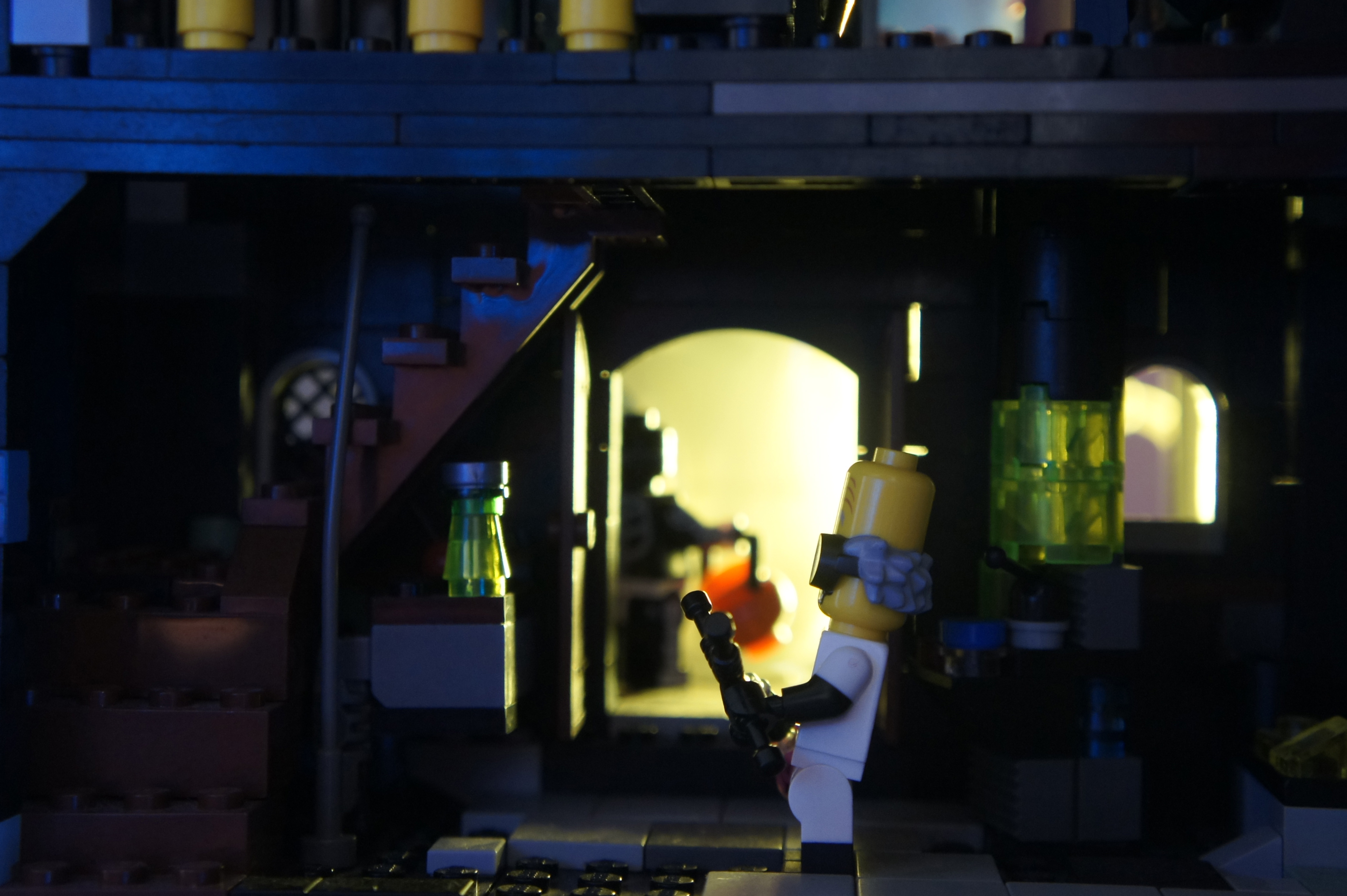 Custom Lego Haunted House (MOC) - Leftover Culture Review